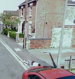 Street View foto falso cadavere bambina Worcester