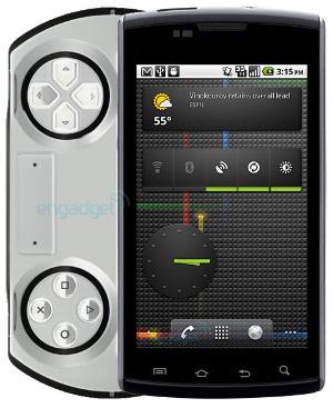 Sony Ericsson PSP Phone Android 3.0 Gingerbread