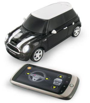 Mini Cooper Beewi smartphone Android Symbian