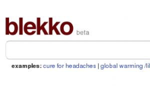 Blekko motore ricerca sfida GOogle