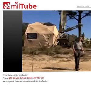MilTube YouTube esercito americano DoD
