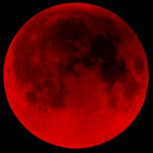 Luna rossa eclissi solstizio inverno 400 anni
