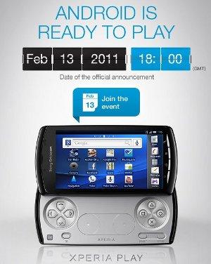 Sony Ericsson Xperia Play 13 febbraio 