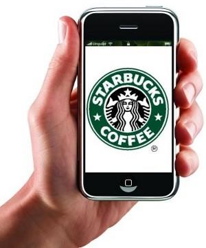 Starbucks iPhone screeshot