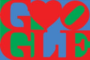 Google San Valentino Robert Indiana doodle