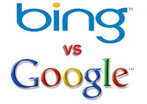 Bing rosicchia quote a Google