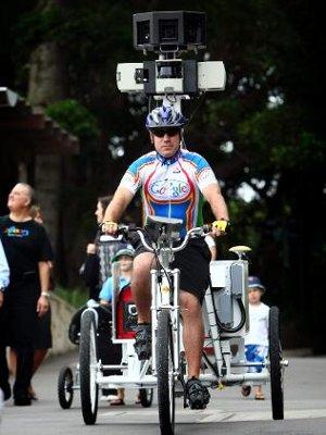 Google tricicli Street View