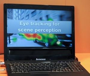 Tobii Lenovo notebook eye tracking