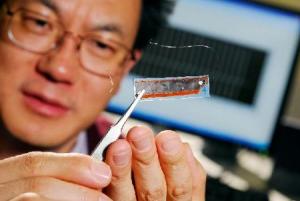 Wang nanogeneratore piezoelettrico cuore iPod