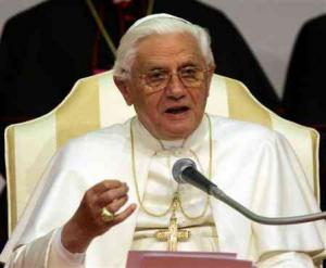 Papa Benedetto XVI domenica palme tecnica 