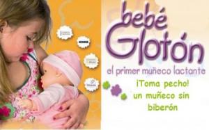 Bebé Glotón bambola bambine allattare 