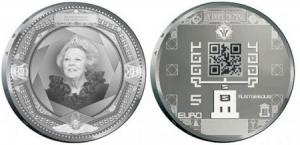 Monete olandesi QR code zecca reale