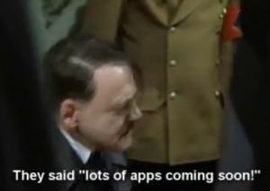 Hitler TouchPad HP parodia La Caduta