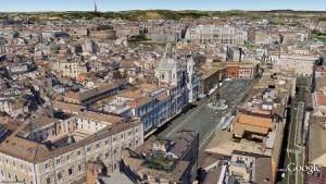 Google Earth Roma odierna 3D