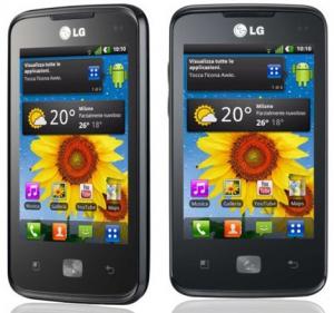 LG Optimus Hub Android 2.3