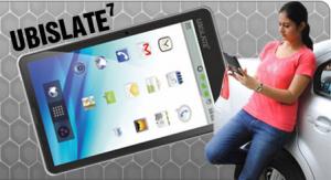 Aakash Ubislate 7 tablet indiano 35 dollari 26 eur