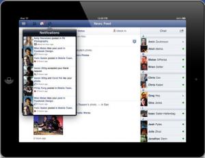 Facebook iPad App ufficiale 