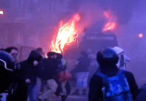 black bloc piazza san giovanni