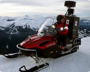 google street view snowmobile