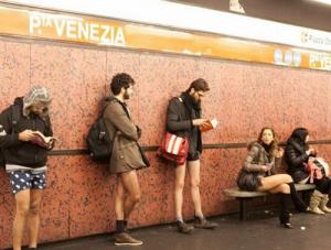 No Trouser Day a Milano