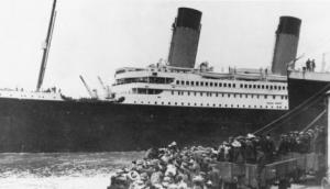 titanic naufragio