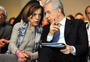 elsa fornero mario monti