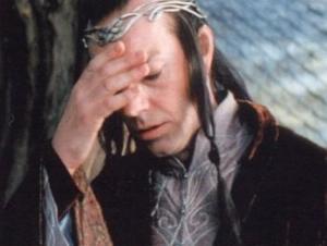 elrond facepalm