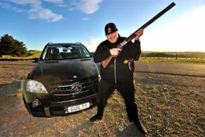 kim dotcom gun 3D