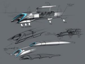 musk hyperloop sketches