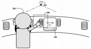 google car gesture patent