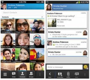 bbm android ios