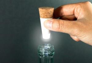 bottle light led cork