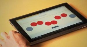 touchscreen braille writer