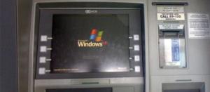 ATM Windows XP fine supporto