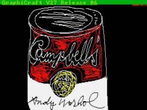 campbell soup andy warhol digital art