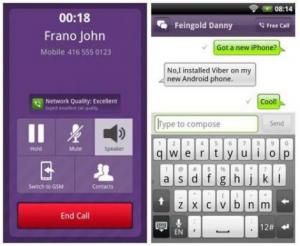 viber android text