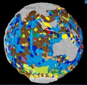 mappa digitale fondali oceanici