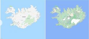 google maps islanda