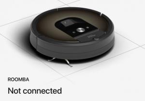 roomba not connected