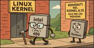 linux abbandona 486