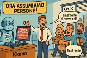 klarna addio ia assume umani