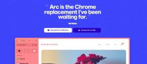 arc browser addio