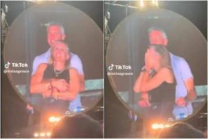 coldplay amanti kisscam