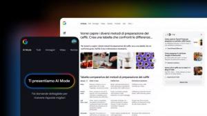 google ai mode italia