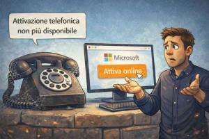 windows stop attivazione telefonica