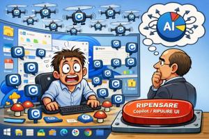 microsoft ripensa ia windows 11 copilot