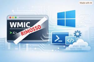 windows 11 wmic rimosso