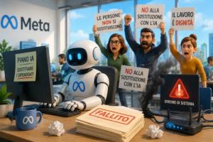 meta piano sostituzione dipendenti con ia